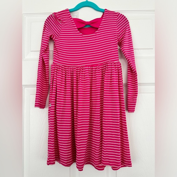 Little Sleepies Girls Bow Back Skater Dress - Picture 3 of 4